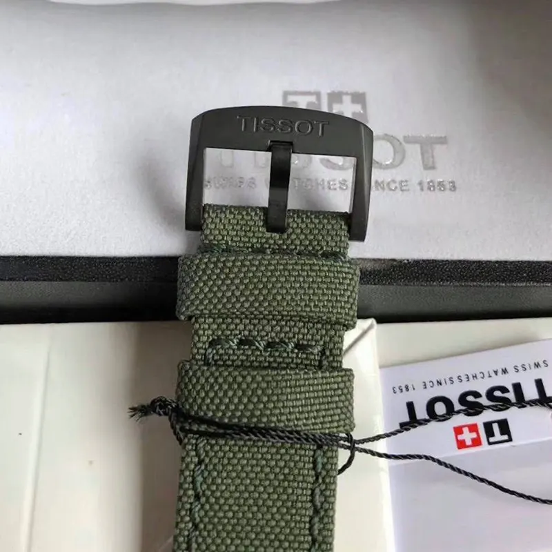 Tissot Chrono XL Quartz Green Men's Watch- T116.617.37.097.00